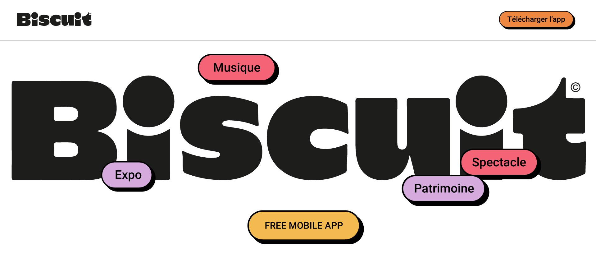 Biscuit- app mobile culturelle