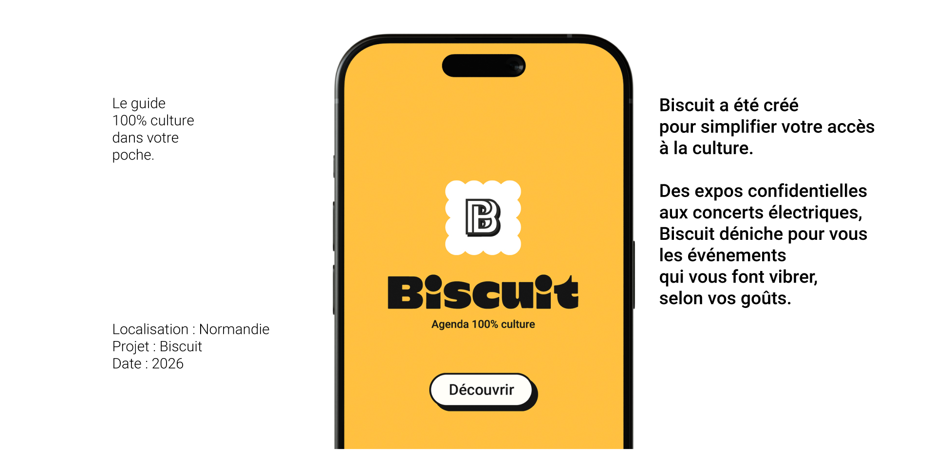 Biscuit- app mobile culturelle